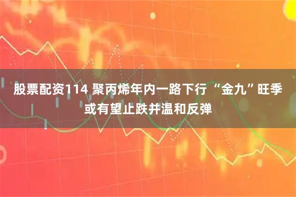 股票配资114 聚丙烯年内一路下行 “金九”旺季或有望止跌并温和反弹