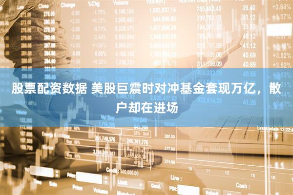股票配资数据 美股巨震时对冲基金套现万亿，散户却在进场